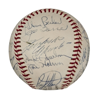 1970 National League All-Star Team Signed Baseball With 29 Signatures Including Clemente, Mays, Aaron, Rose and Hodges (JSA)